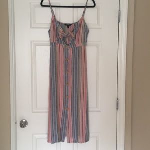 Button up dress
